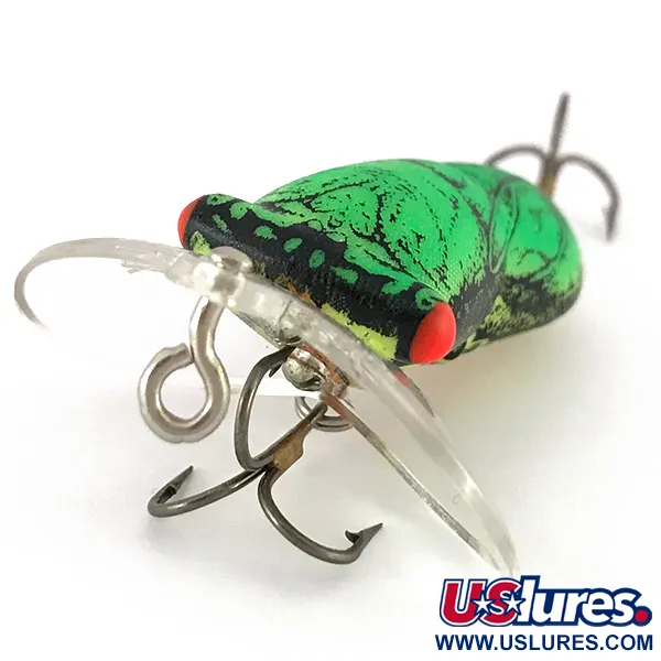 Fred Arbogast Hocus Locust Wobbler, Zelená, 6,5g, Akustický, #7833