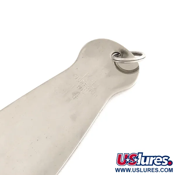 K-B Bait K-B Spoon 4 Plandavka, Nikl, 50g, Lov štik, #7849