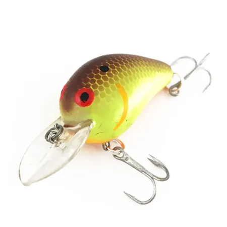 Bomber Fat A B04F UV Wobler, Brown Chartreuse, 5.5g, UV, #7858