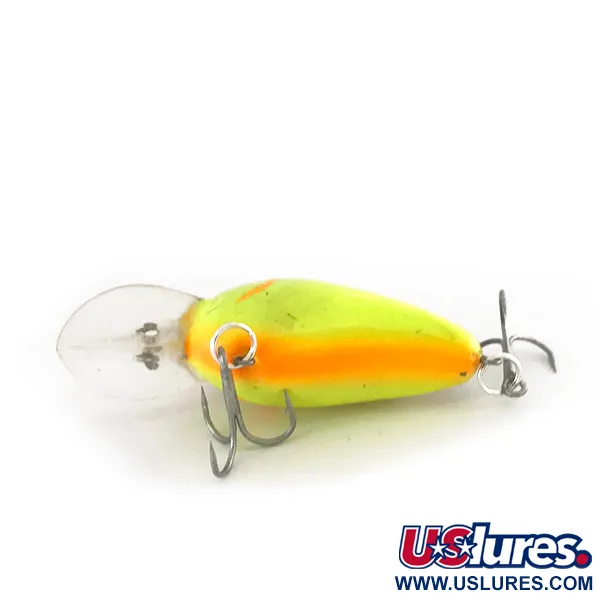 Bomber Fat A B04F UV Wobler, Brown Chartreuse, 5.5g, UV, #7858