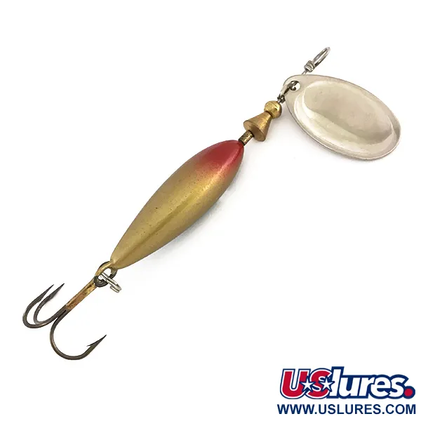 Matzuo FinSpin Rotační třpytka, Stříbrná/Bronzová, 7g, Vintage, #7891