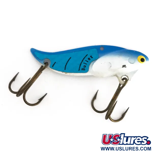 Bullet Bait Bullet Blade Cikáda, White / Blue, 10g, Zinek, #7936