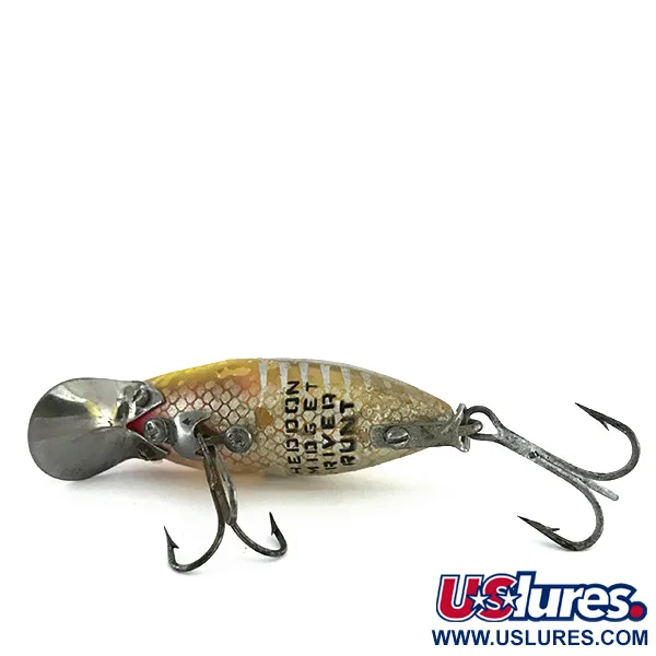 Heddon River Runt Midget Wobler, Žluto-Červeno-Stříbrná, 10g, #7953