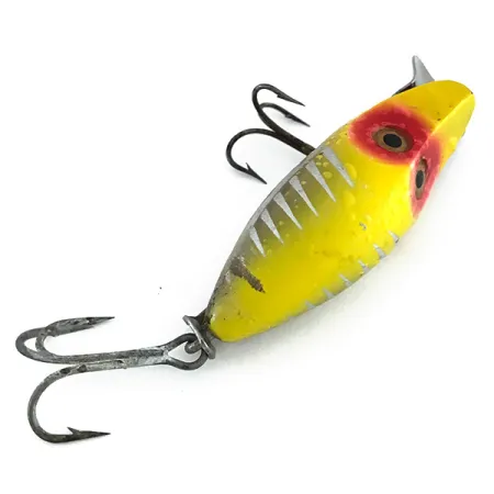 Heddon River Runt Midget Wobler, Žluto-Červeno-Stříbrná, 10g, #7953