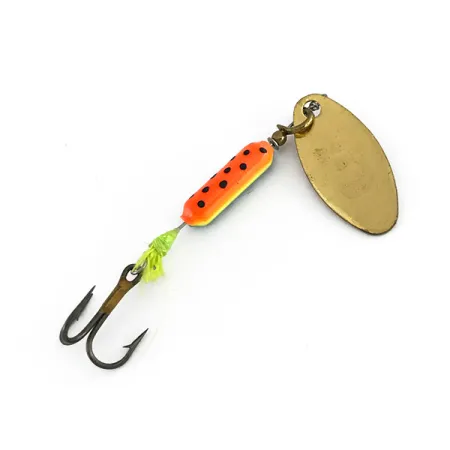 Yakima Bait Rooster Tail Třpytka, Gold/Fire Tiger, 3.6g, #7976