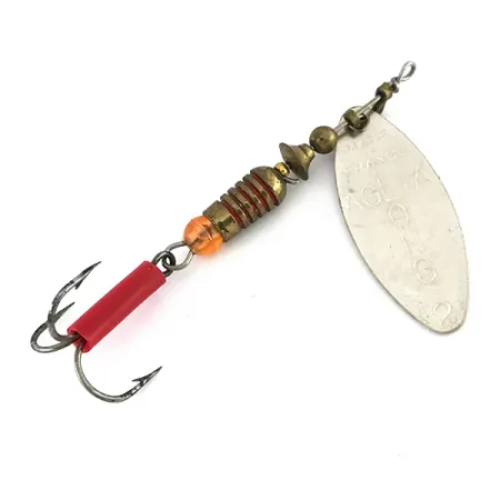 Mepps Aglia Long 2 Třpytka, Stříbrná, 7.4g, Vrbový list, #7977