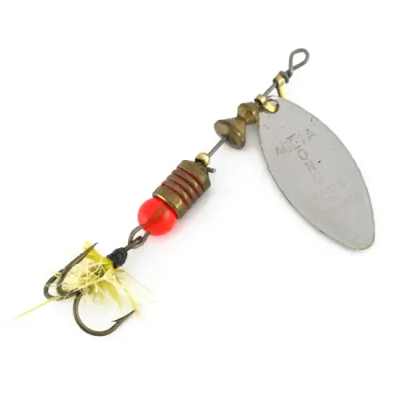 Mepps Aglia Long 1 Lightnin Třpytka, Stříbrná/Zlatá, 4,5g, #7978