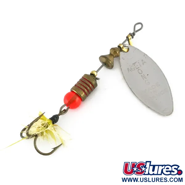 Mepps Aglia Long 1 Lightnin Třpytka, Stříbrná/Zlatá, 4,5g, #7978