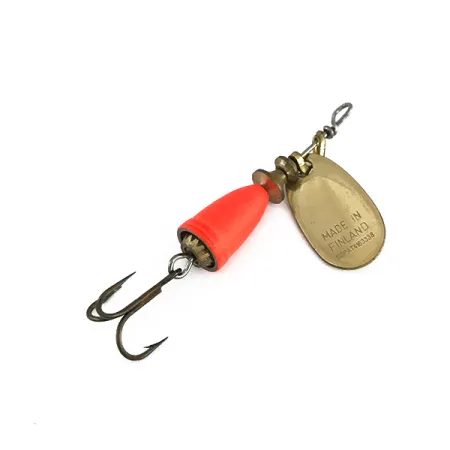 Blue Fox Super Vibrax 0 Třpytka, Zlatá / Fluor Oranžová, 3,4g, #7982