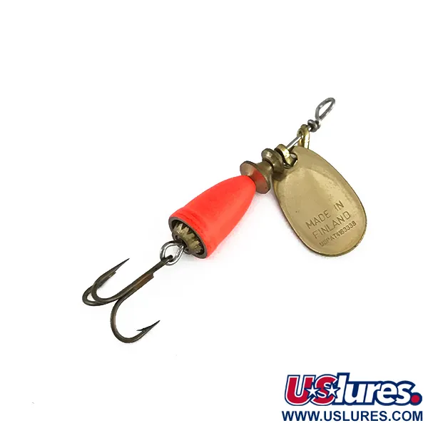 Blue Fox Super Vibrax 0 Třpytka, Zlatá / Fluor Oranžová, 3,4g, #7982