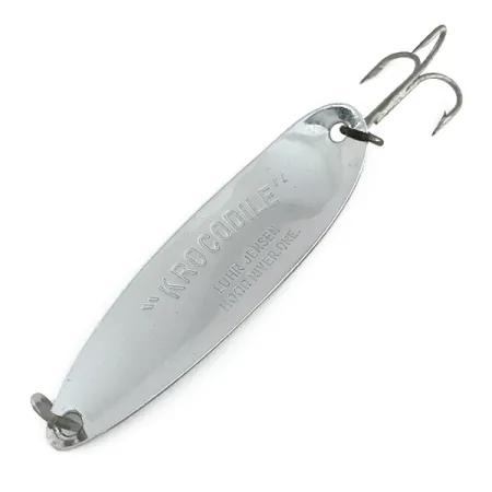 Luhr Jensen Krocodile Die #5 Plandavka, Nickel / Frog, 28g, #8002