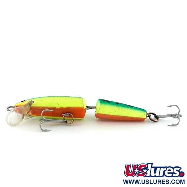 Rapala Jointed J-7 UV Wobbler, Fire Tiger, 4g, UV aktivní, #8011