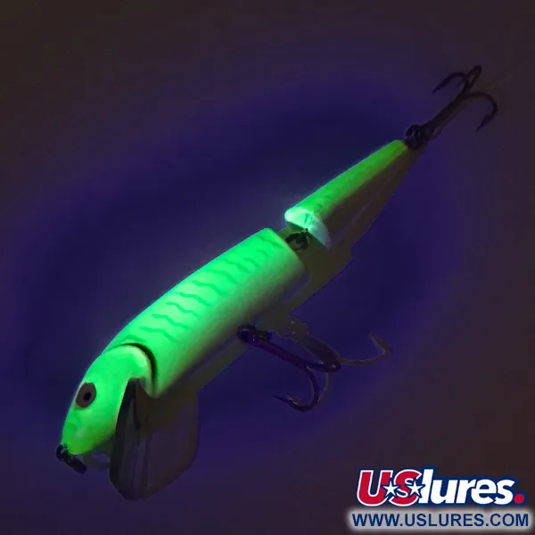Producers Finnigan's Minnow Jointed UV, Chartreuse, 14g, UV, #8015