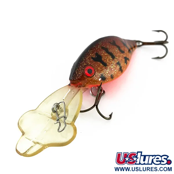 Luhr Jensen Hot Lips Express UV Wobler, Brown Brown Tiger, 12g, #8032