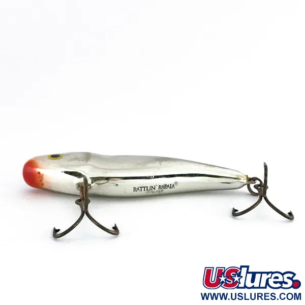 Rapala Rattl'n RAP Lipless Crankbait, Stříbrná, 16g, Potápivý, #8033