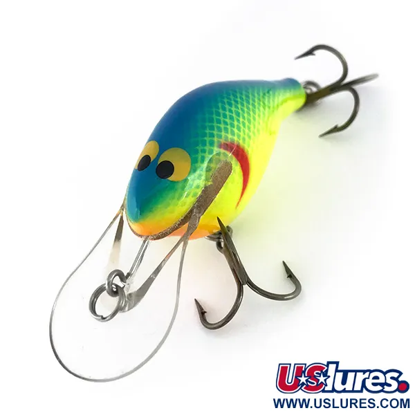 Renegade Little Diver Crankbait, Chartreuse, 11g, Dřevo Jelutong, #8051