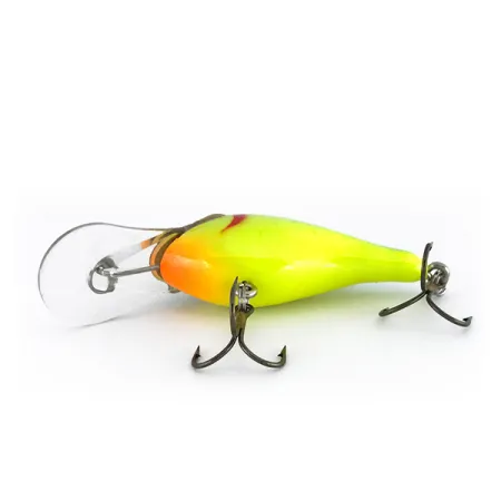Renegade Little Diver Crankbait, Chartreuse, 11g, Dřevo Jelutong, #8051