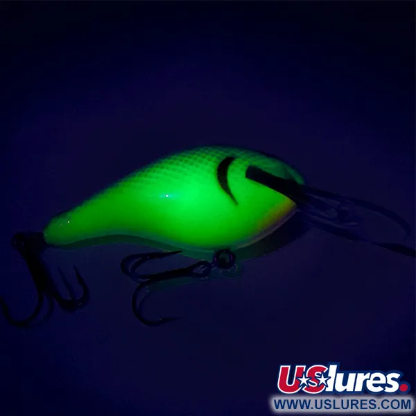 Renegade Little Diver Crankbait, Chartreuse, 11g, Dřevo Jelutong, #8051