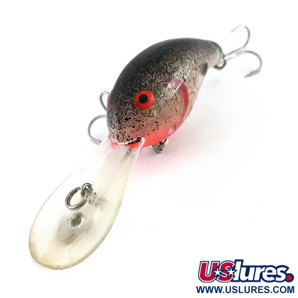 Bandit 100 Crankbait, Stříbrno-šedá, 7g, Chrastítko, #8052