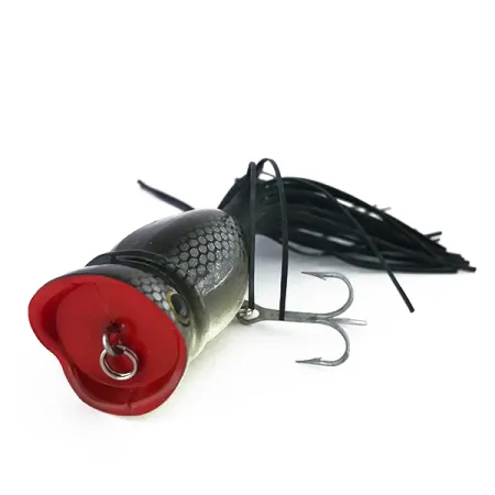 Producers 8054 Popper, Černá / Červená, 8g, Gumové třásně, #8054