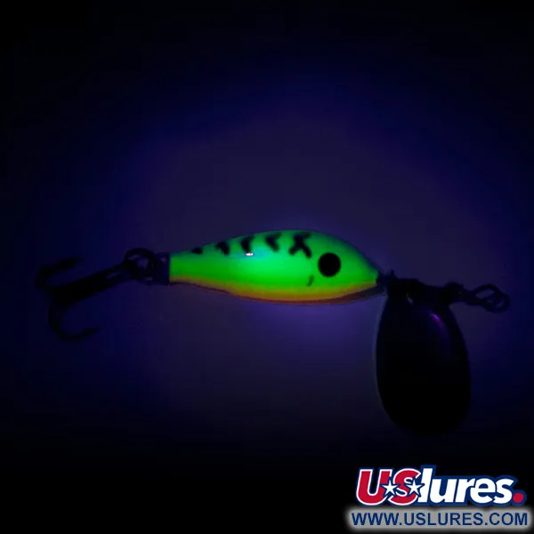 Blue Fox Vibrax Minnow Spin 1 UV Třpytka, Fire Tiger, 4g, UV, #8062