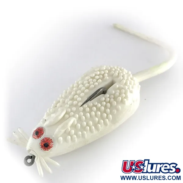 Strike King King Rat Hladinová nástraha, Bílá, 14g, Protivázková, #8065