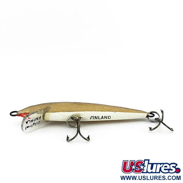 Wobler Rapala Original Floater F7, G (Gold), 4g, Balza, #8075