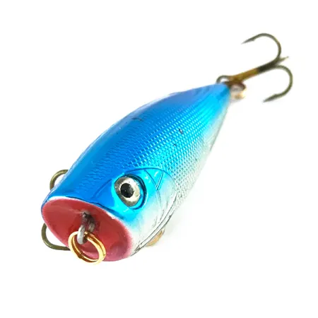 Bass Pro Shops XTS Speed Lures Popper, Stříbrná/Modrá, 7g, #8082