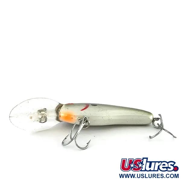 Bomber Fat Free Shad Crankbait, Shad, 10g, Suspending, #8097