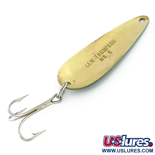 Len Thompson #2 Plandavka, Zelená / Mosaz, 28g, Mosazné tělo, #8107