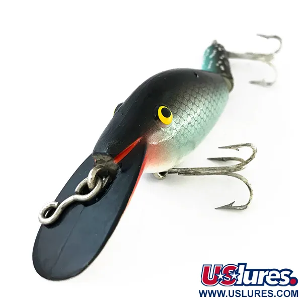 Eppinger Sparkle Tail Wobler, Šedá/Modrá/Červená, 10g, #8108