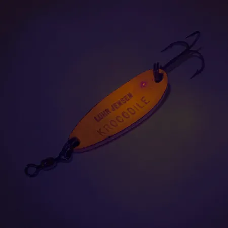 Luhr Jensen Krocodile UV Plandavka, Red/Rainbow, 9g, UV-Finish, #8116