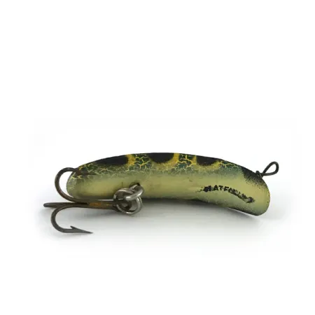 Yakima Bait FlatFish F4 Nástraha, Frog, 1.4g, Silueta Helin, #8133