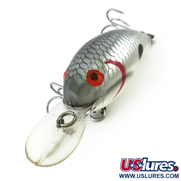 Bandit 200 Crankbait, Silver Scale, 8.5g, Ponor 3m, #8162