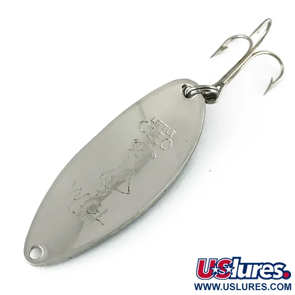 Acme Little Cleo (Hula Girl) Plandavka, Nikl / Modrá, 14g, #8173