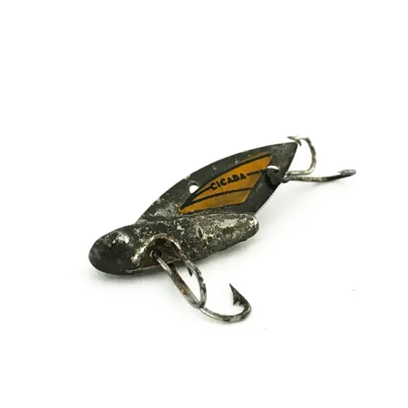 Reef Runner Cicada Blade Bait, Černá/Žlutá, 4.2g, Vintage, #8186