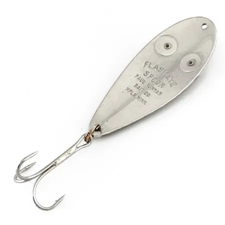 Paul Bunyan Flash eye spoon Plandavka, Nikl/Červená, 17g, #8229