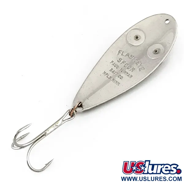 Paul Bunyan Flash eye spoon Plandavka, Nikl/Červená, 17g, #8229