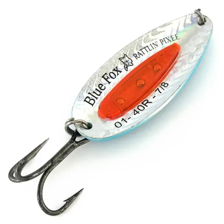 Blue Fox Rattlin Pixee UV Plandavka, Blue / Red, 24g, UV reaktivní, #8373