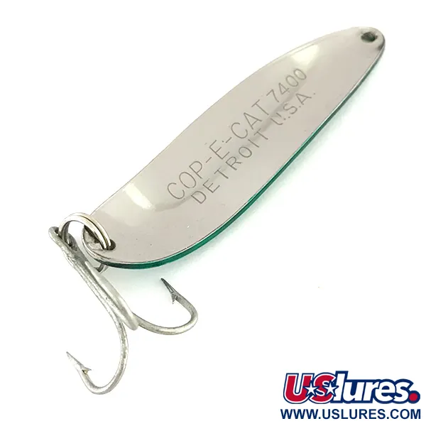 Eppinger Dardevle Cop-E-Cat 7400 Plandavka, Nikl/Zelená, 14g, #8392