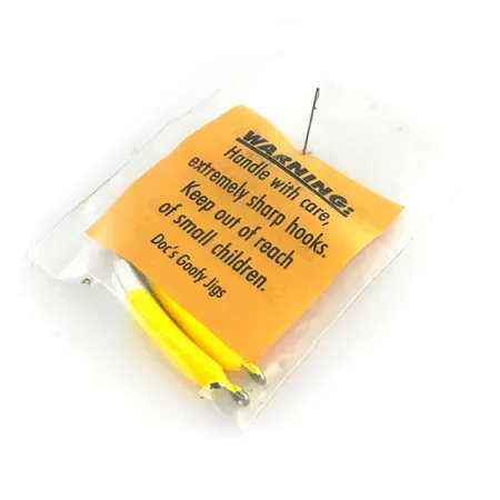 Doc's Goofy Jig UV Jig, Žlutý, 7g, UV aktivní, #8396