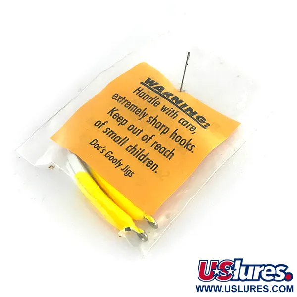 Doc's Goofy Jig UV Jig, Žlutý, 7g, UV aktivní, #8396