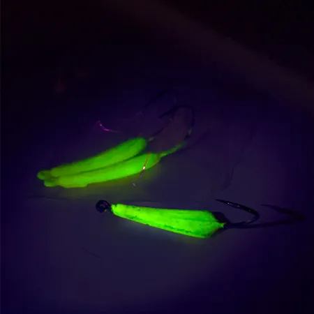 Doc's Goofy Jig Vertikální Jig, Žlutá, 7g, UV-aktivní, #8397