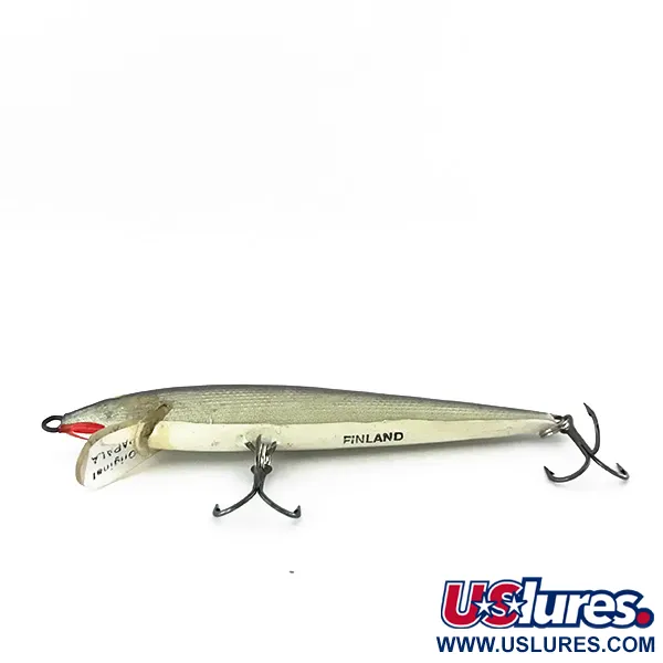 Rapala Original Floater F8 Wobler, S (Silver), 4g, Balza, #8408