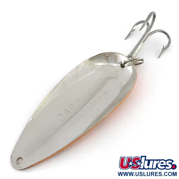 Eppinger Dardevle Dardevlet Plandavka, Oranžová/Zelená/Nikl, 21g, #8412