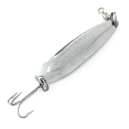 Luhr Jensen Krocodile Die #4 Plandavka, Tepaný nikl, 19g, #8426