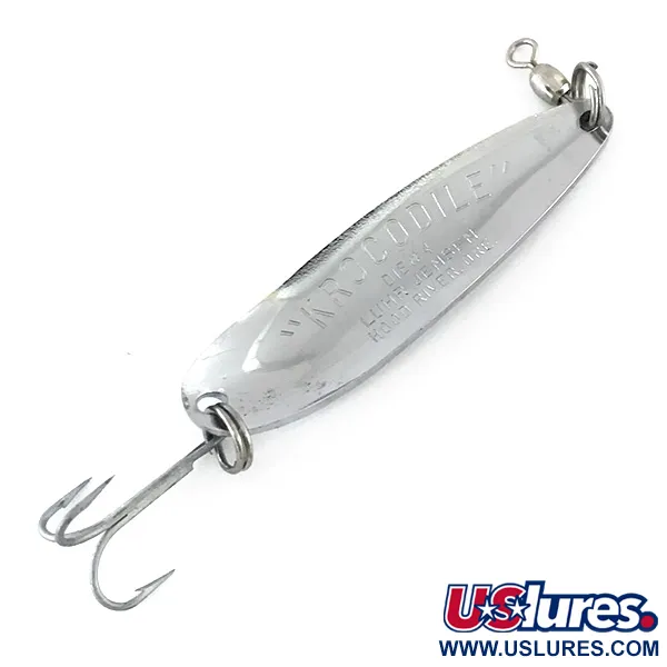 Luhr Jensen Krocodile Die #4 Plandavka, Tepaný nikl, 19g, #8426