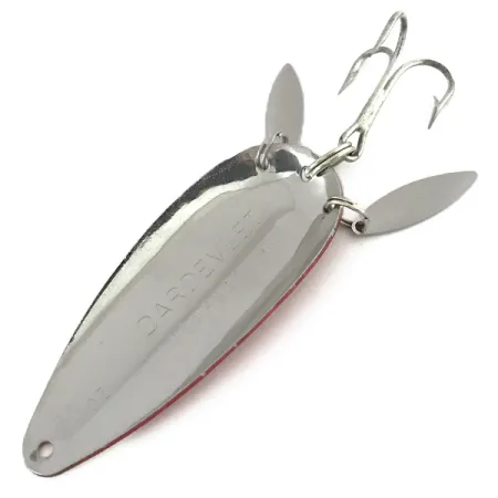 Eppinger Dardevle Dardevlet Klicker Plandavka, Červ/Bíl, 21g, #8428