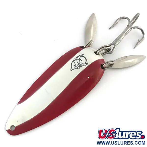 Eppinger Dardevle Dardevlet Klicker Plandavka, Červ/Bíl, 21g, #8428