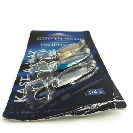 South Bend Essentials Kast-A-Way Plandavka, Zlatá/Nikl/Modrá, 7g, #8451